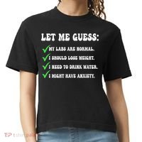 Let Me Guess My Labs Are Normal. I Should Lose Weight. Comfort Colors Boxy T-Shirt thumb 0