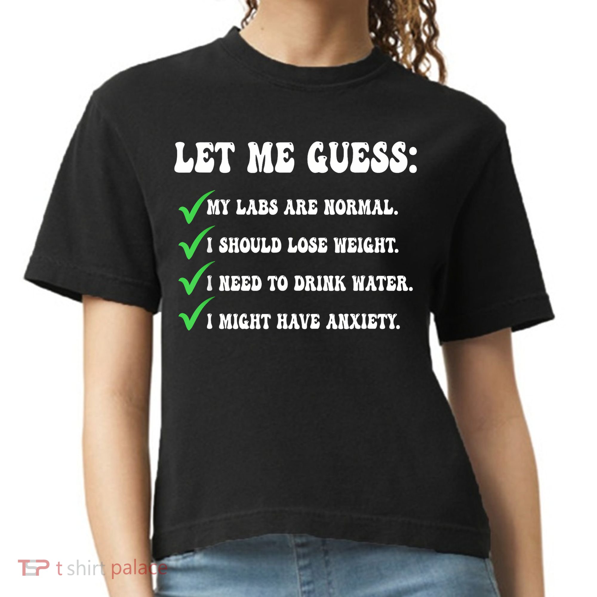 Let Me Guess My Labs Are Normal. I Should Lose Weight. Comfort Colors Boxy T-Shirt