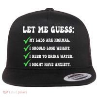 Let Me Guess My Labs Are Normal. I Should Lose Weight. Flat Bill Trucker Hat thumb 0