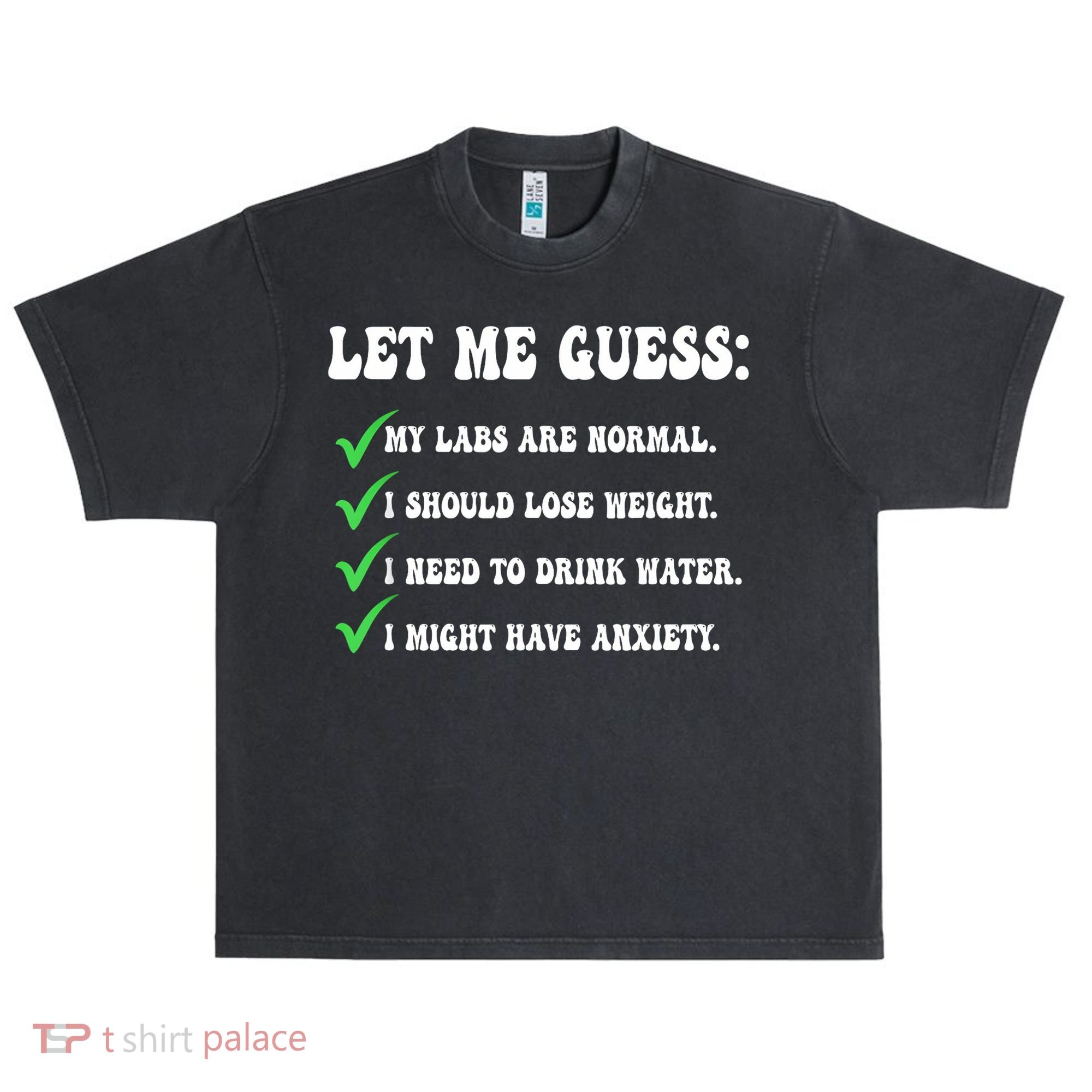 Let Me Guess My Labs Are Normal. I Should Lose Weight. Urban Oversized Heavyweight T-Shirt