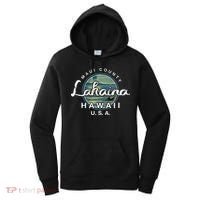 Lahaina Maui Hawaii Surfing Retro Women's Hoodie thumb 0
