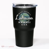 Lahaina Maui Hawaii Surfing Retro Tumbler thumb 0