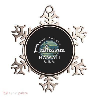 Lahaina Maui Hawaii Surfing Retro Ornament