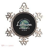 Lahaina Maui Hawaii Surfing Retro Ornament thumb 0