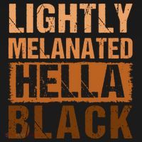 Lightly Melanated Hella Black Gifts Black History Month Visor thumb 3