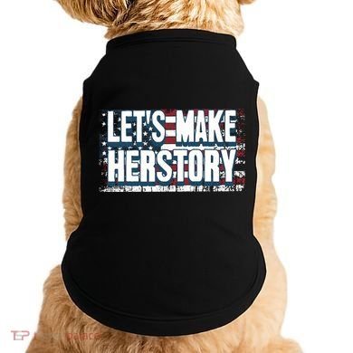Lets Make Herstory Feminist Doggie Tank