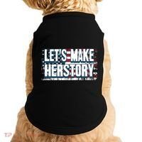 Lets Make Herstory Feminist Doggie Tank thumb 0