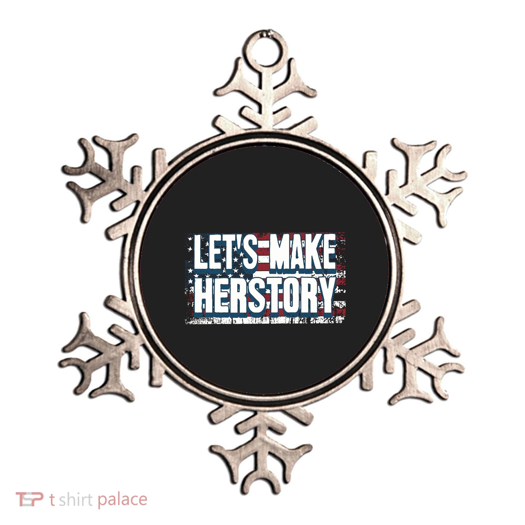 Lets Make Herstory Feminist Ornament