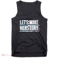 Lets Make Herstory Feminist Tank Top thumb 0