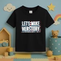 Lets Make Herstory Feminist Toddler T-Shirt thumb 3