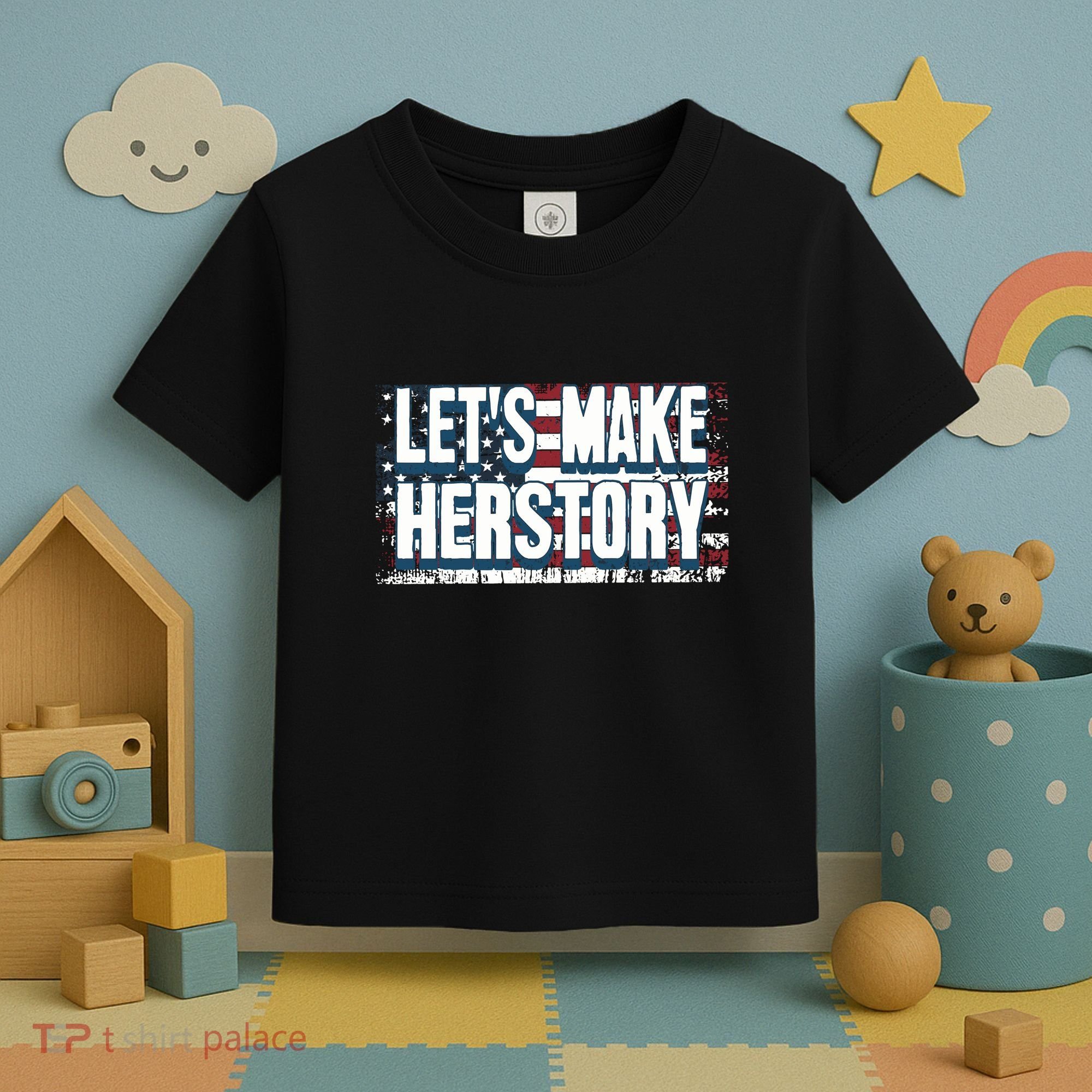 Lets Make Herstory Feminist Toddler T-Shirt