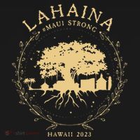 Lahaina Maui Hawaii Strong Golden Banyan Tree Shoreline Supportive Women's Hoodie thumb 2