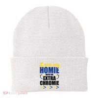 Love My Homie With The Extra Chrome Down Syndrome Beanie thumb 0
