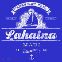 Lahaina Maui Hi Sailboat Cool Gift Vintage Nautical Tee T-Shirt thumb 7