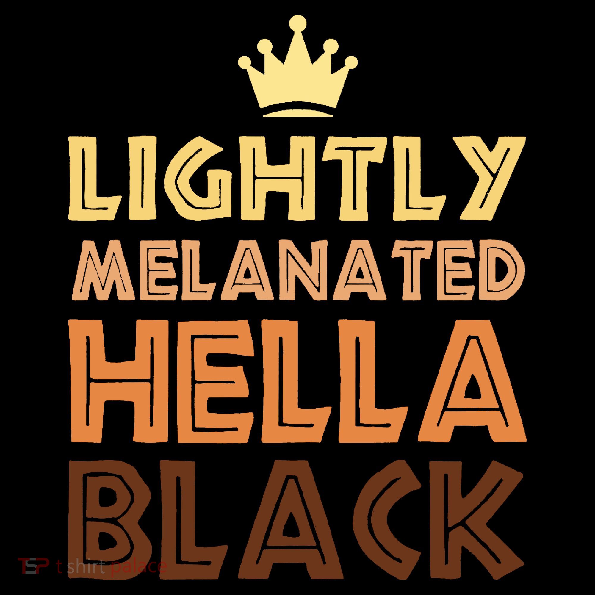 Lightly Melanated Hella Black Afro Queen African American Coffee Mug