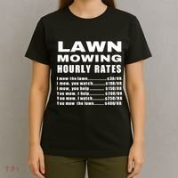 Lawn Mowing Hourly I Mow The Lawn T-Shirt thumb 4