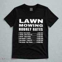 Lawn Mowing Hourly I Mow The Lawn T-Shirt thumb 5