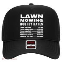 Lawn Mowing Hourly I Mow The Lawn Hat thumb 0