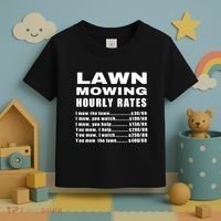 Lawn Mowing Hourly I Mow The Lawn Toddler T-Shirt thumb 3