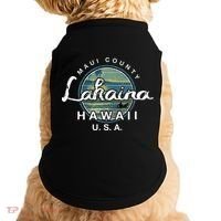 Lahaina Maui Hawaii Surfing Retro Doggie Tank thumb 0