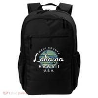 Lahaina Maui Hawaii Surfing Retro Backpack thumb 0
