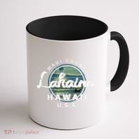 Lahaina Maui Hawaii Surfing Retro Coffee Mug thumb 1
