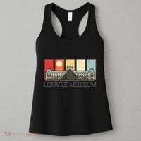 Louvre Museum In Paris France Tourist Women's Tank Top thumb 3