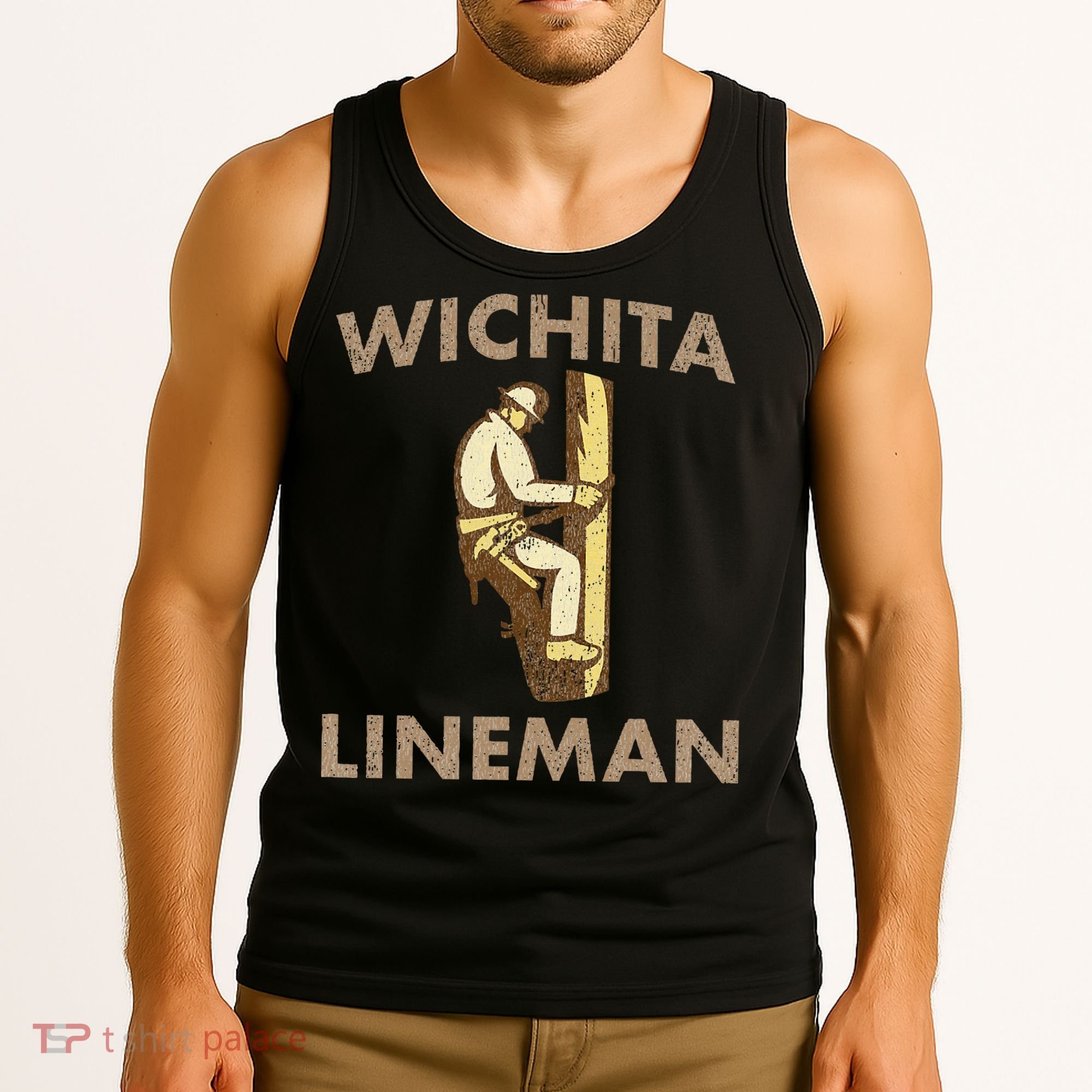 LyricLyfe Music Inspired Wichita Lineman Tank Top