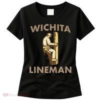 LyricLyfe Music Inspired Wichita Lineman Women's T-Shirt thumb 0