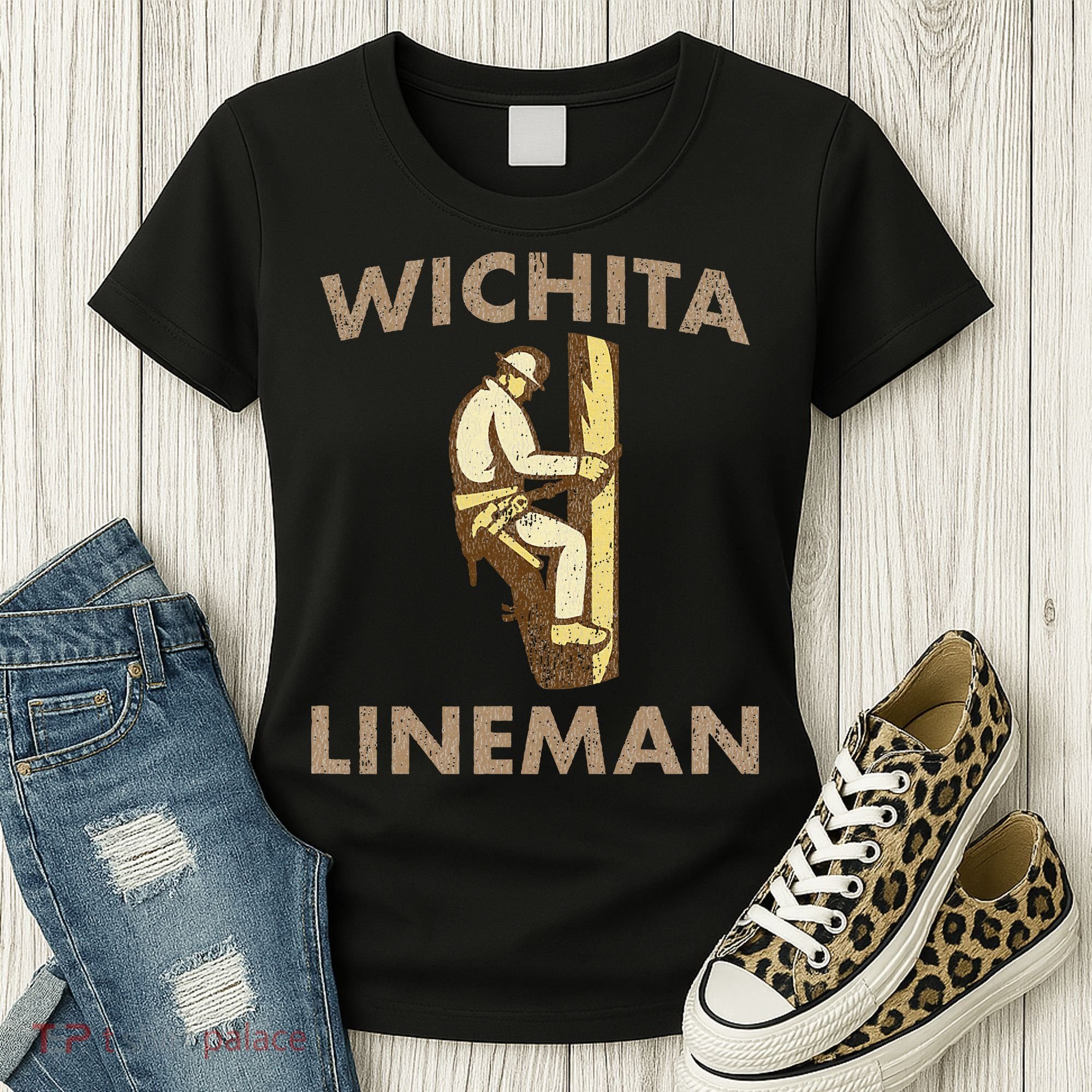 LyricLyfe Music Inspired Wichita Lineman Women's T-Shirt