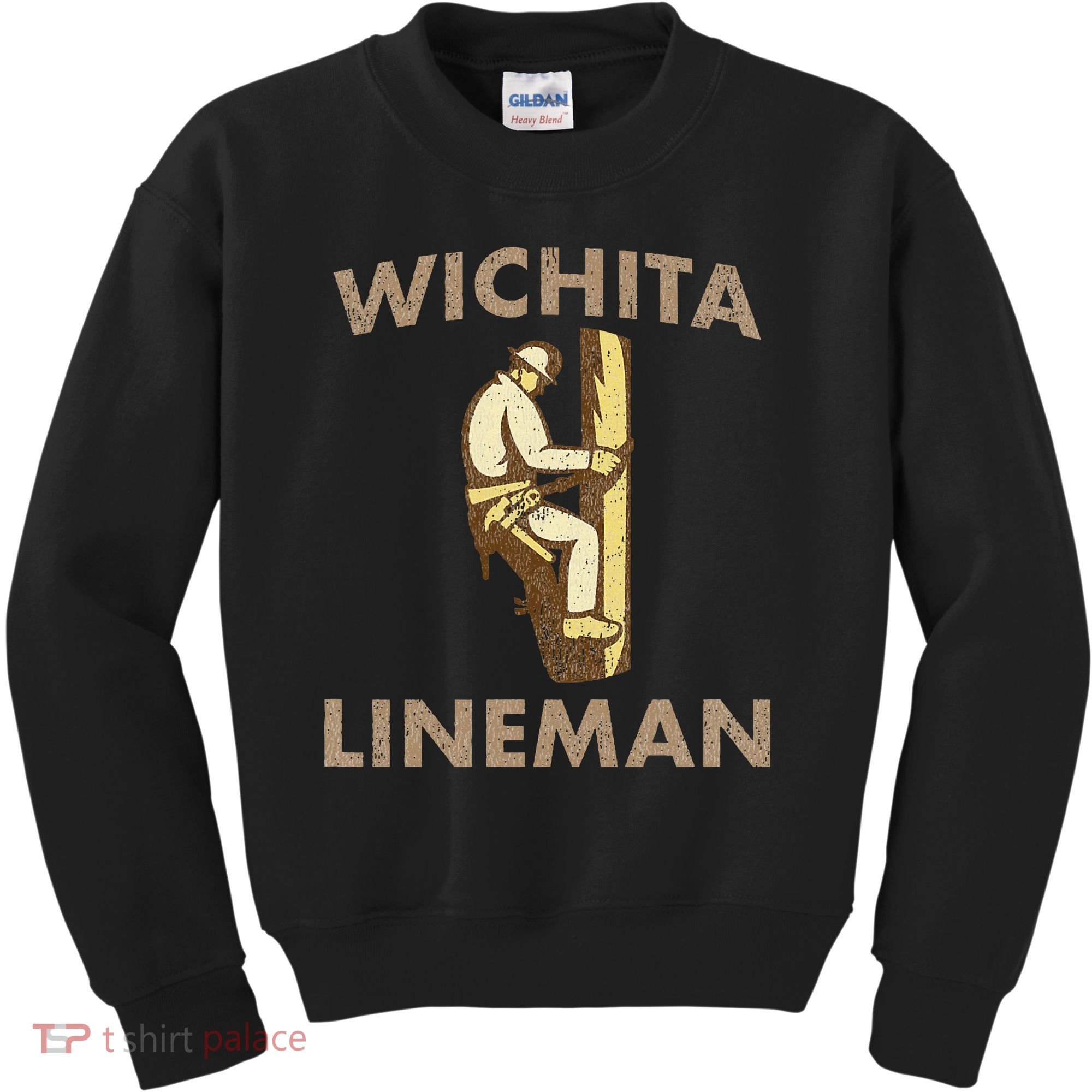 LyricLyfe Music Inspired Wichita Lineman Kids Sweatshirt