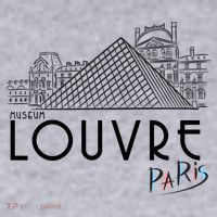 Louvre Museum In Paris Women's Sweatshirt thumb 2