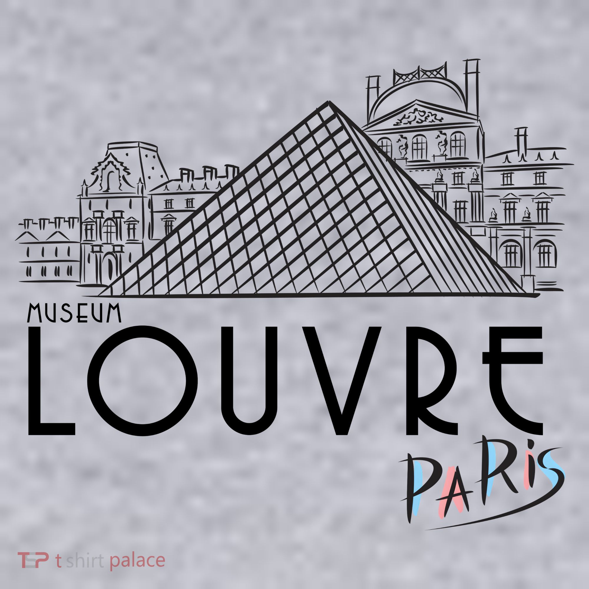 Louvre Museum In Paris Women's Sweatshirt
