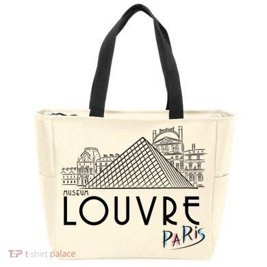 Louvre Museum In Paris Bag