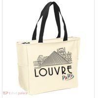 Louvre Museum In Paris Tote Bag thumb 2