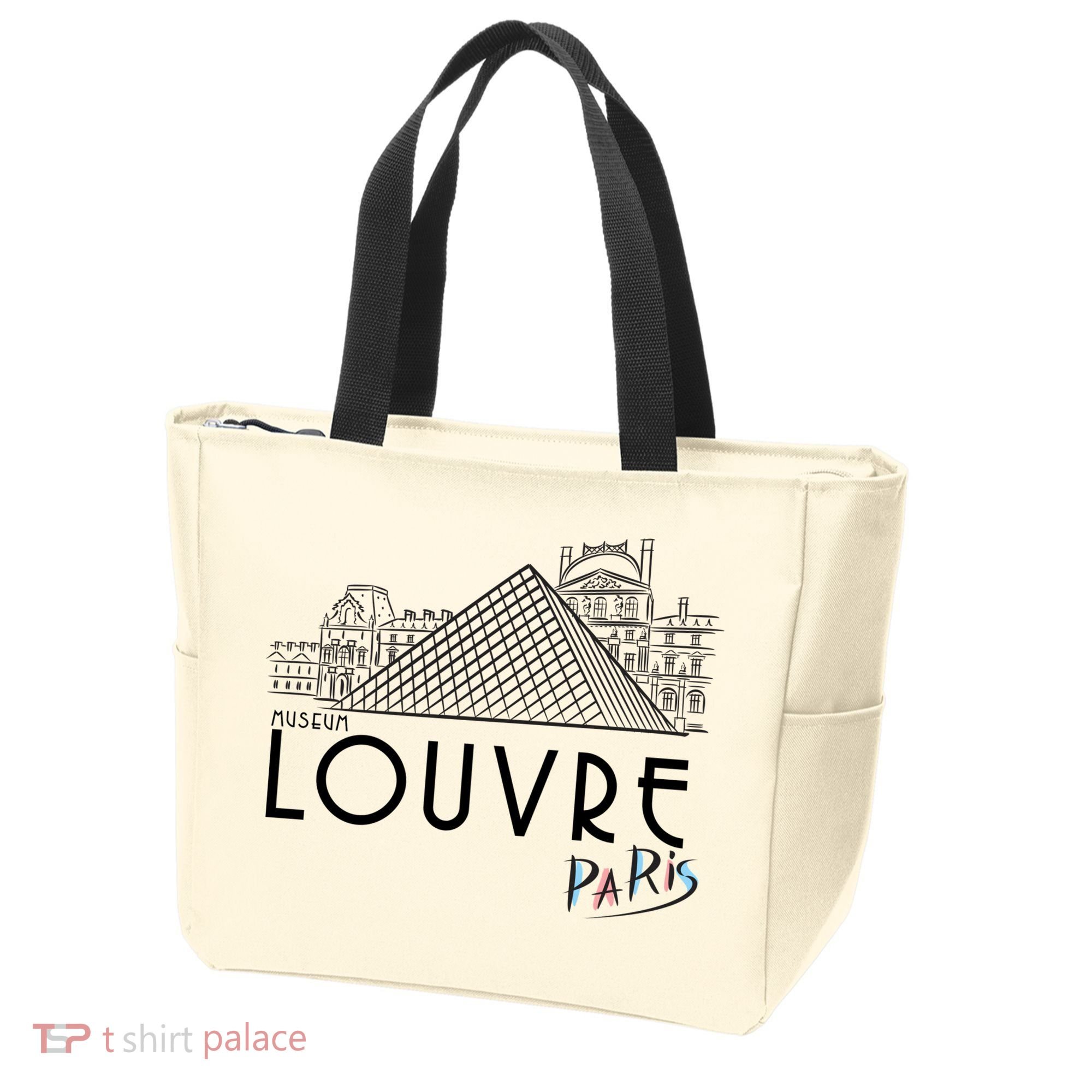 Louvre Museum In Paris Tote Bag