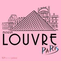 Louvre Museum In Paris Coaster thumb 2