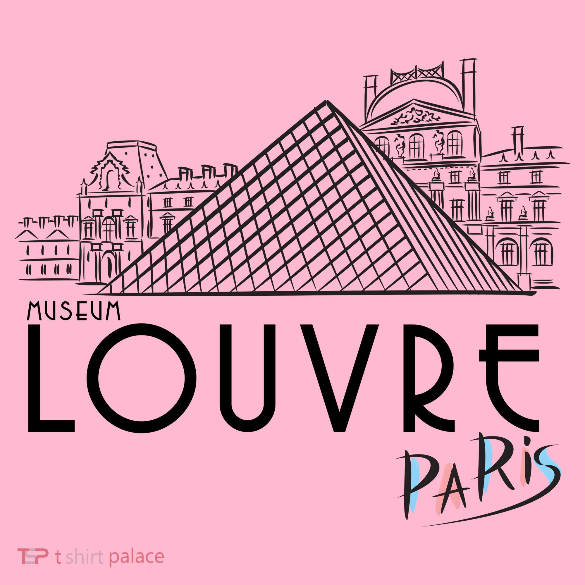 Louvre Museum In Paris Coaster