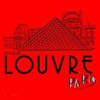 Louvre Museum In Paris Santa Hat thumb 1