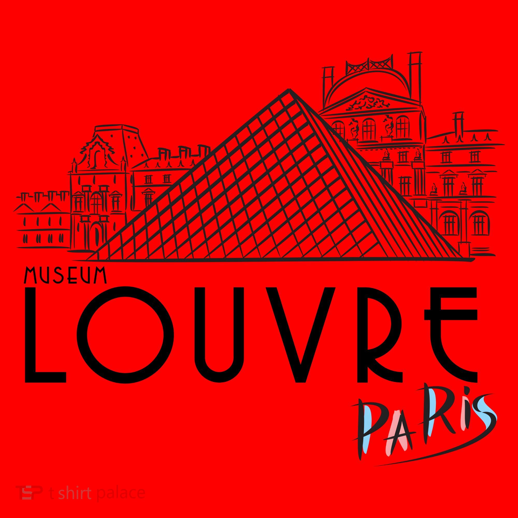 Louvre Museum In Paris Santa Hat