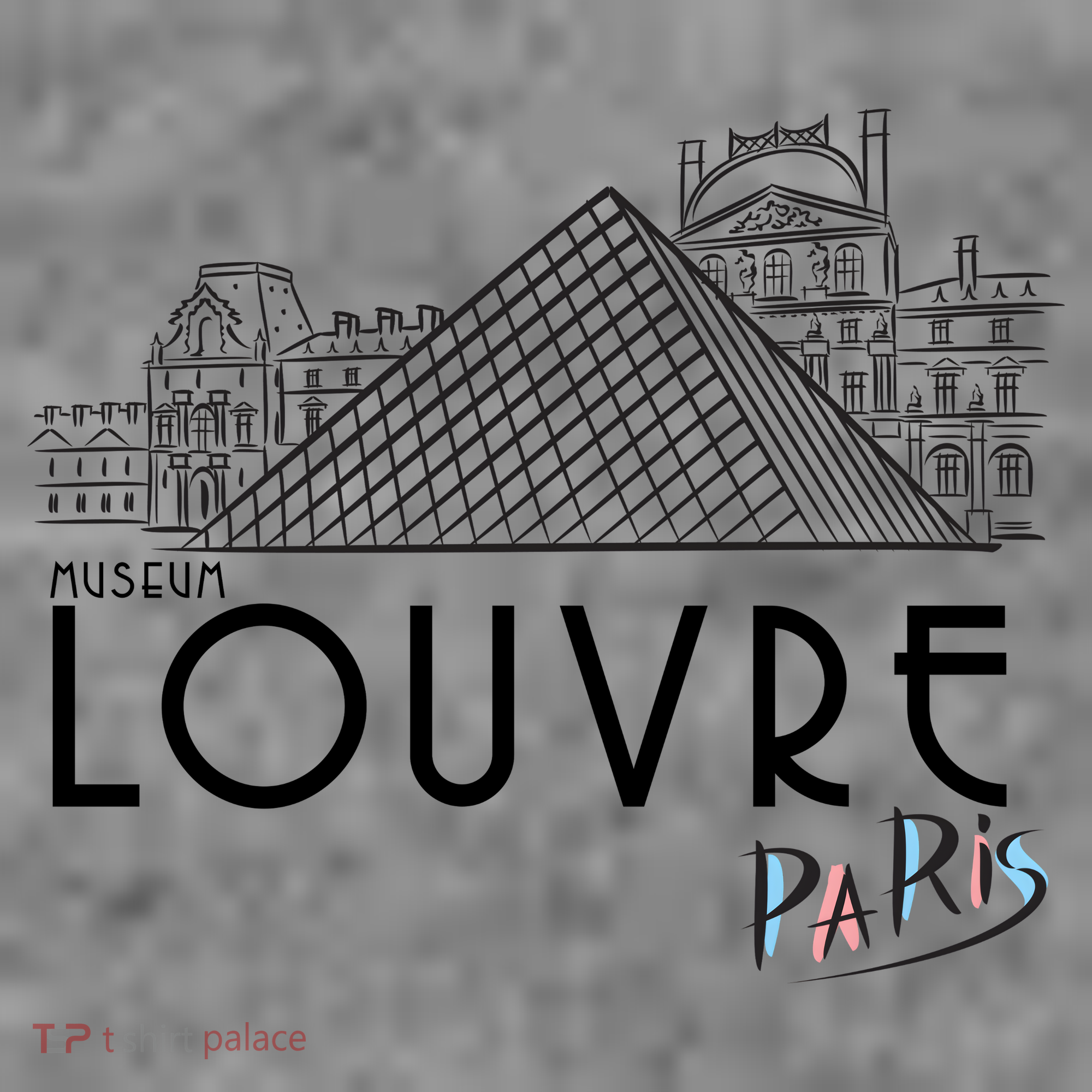 Louvre Museum In Paris Toddler Hoodie