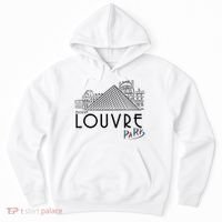 Louvre Museum In Paris Hoodie thumb 0