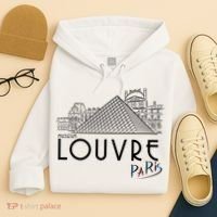 Louvre Museum In Paris Hoodie thumb 4