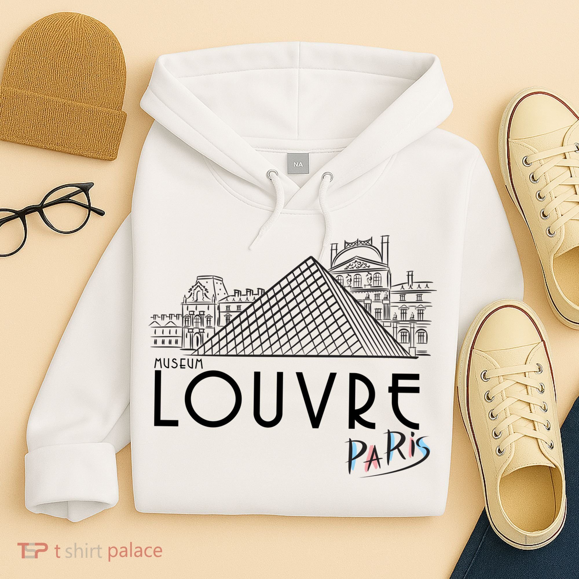 Louvre Museum In Paris Hoodie