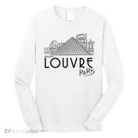 Louvre Museum In Paris Long Sleeve Shirt thumb 0