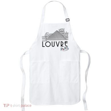 Louvre Museum In Paris Apron