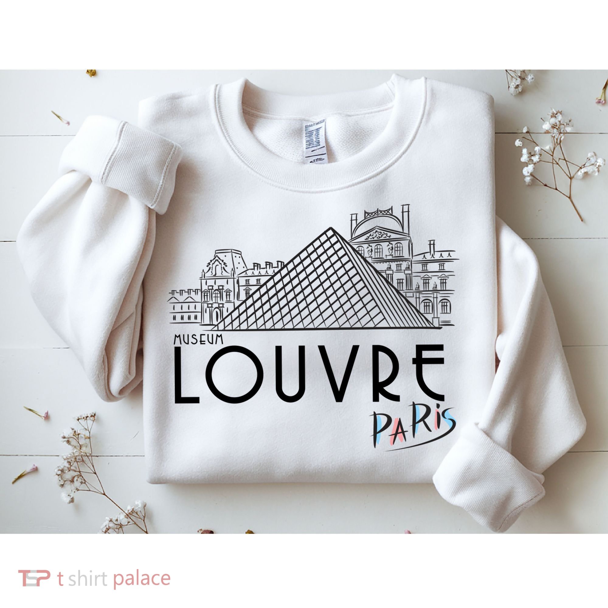 Louvre Museum In Paris Sweatshirt