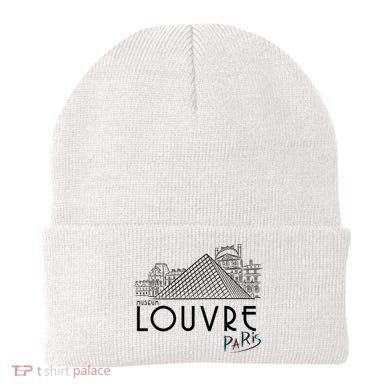 Louvre Museum In Paris Beanie
