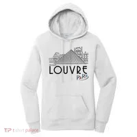 Louvre Museum In Paris Women's Hoodie thumb 0