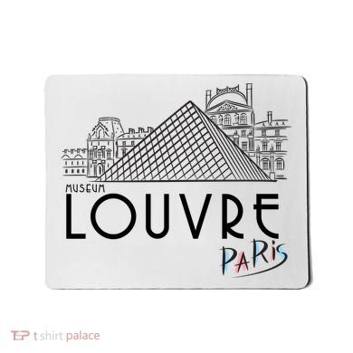 Louvre Museum In Paris Mousepad